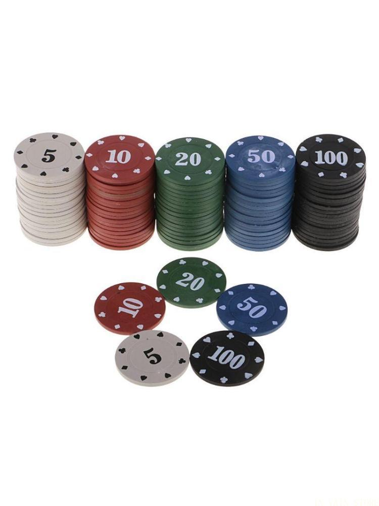 Board Game Vault - M5TC 100 sztuk 5 kolorów plastikowe