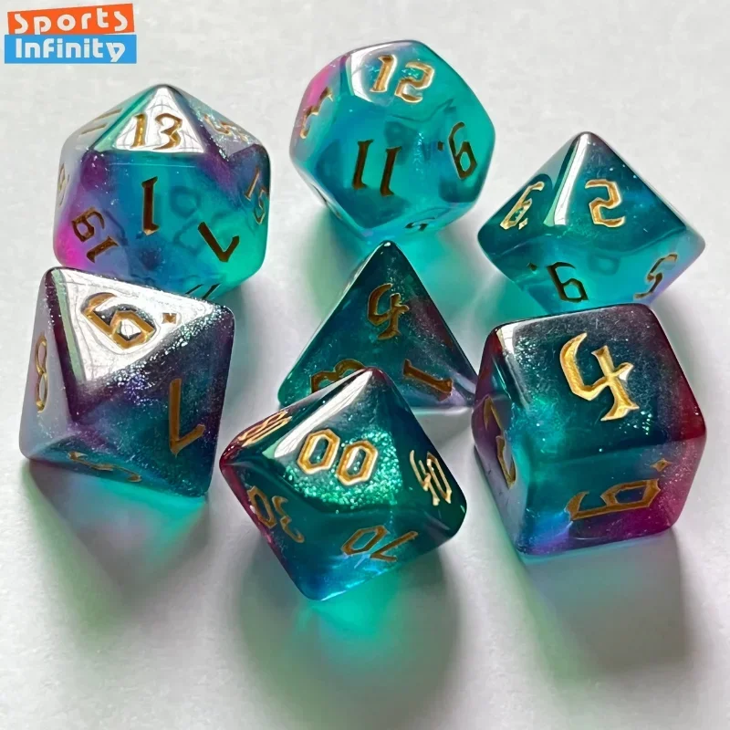 Board Game Pandemic - 7 sztuk nowych kości w dwóch