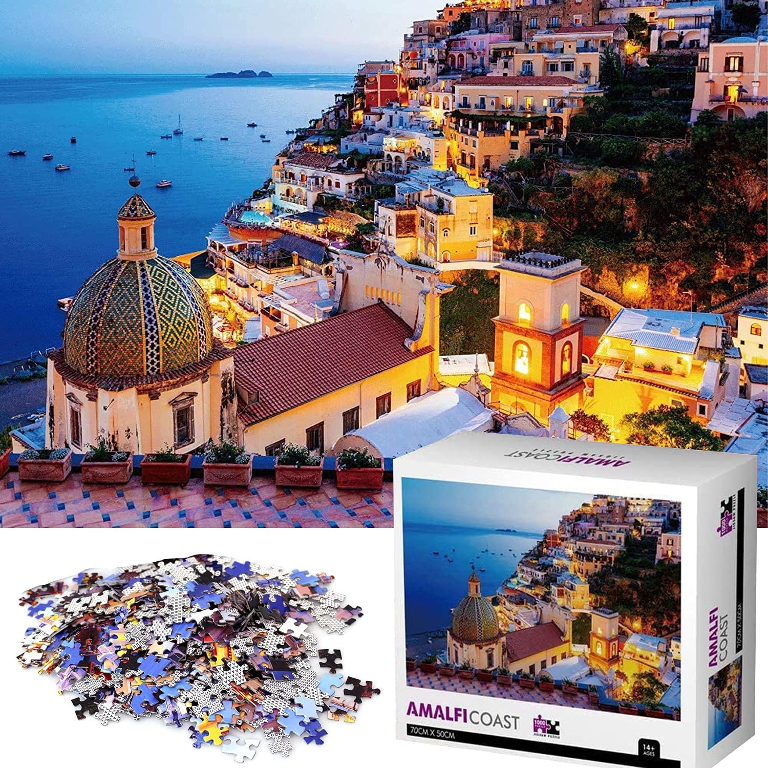 Jigsaw Puzzle Adult - Puzzle składające się z 1000 elementów