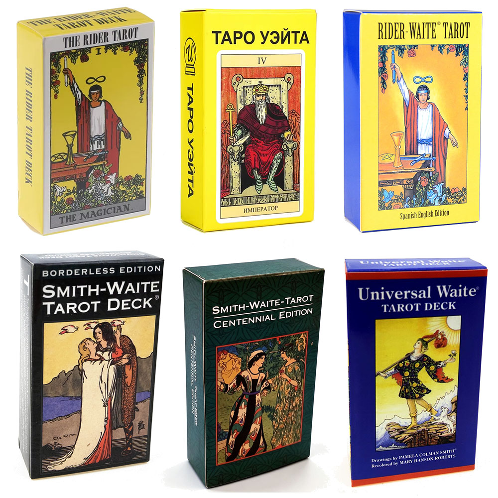 Board Game Life - Karty Tarota Rider Waite do wróżb,