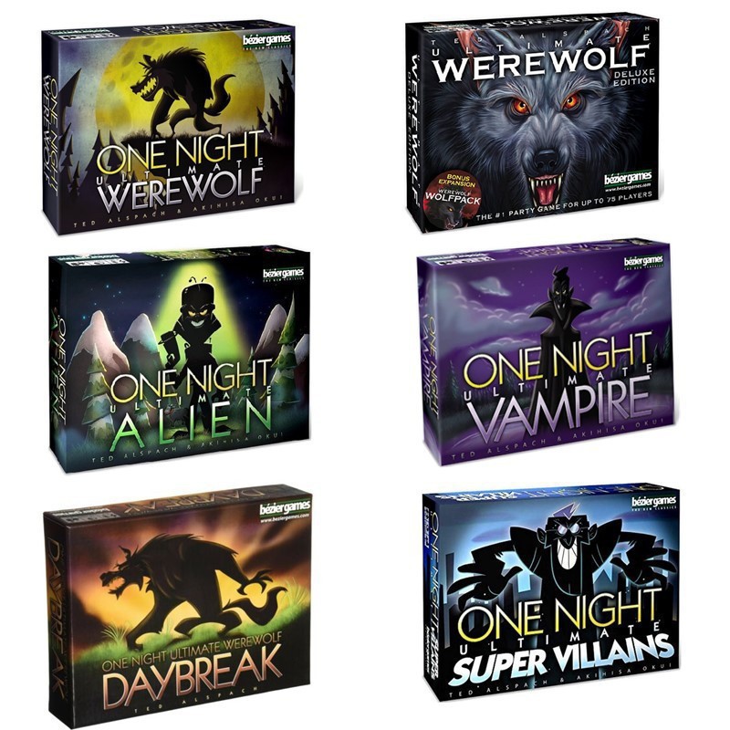 Board Game Werewolf - Gra imprezowa One Night Ultimate Werewolf