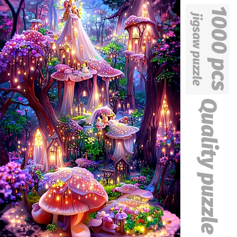 Jigsaw Puzzle Adult - Puzzle dla dorosłych Enchanted Forest, 1000