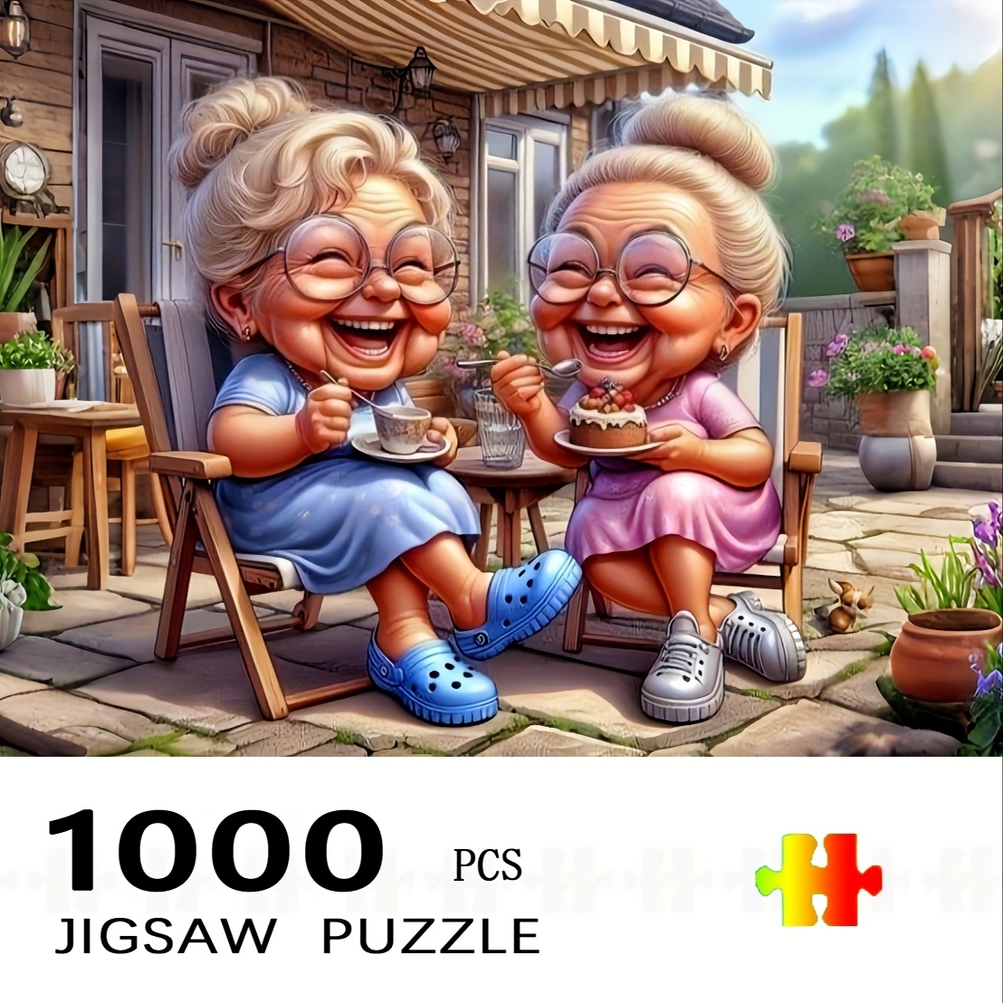 Jigsaw Puzzle Adult - Puzzle 1000 elementów - Popołudniowa Herbata