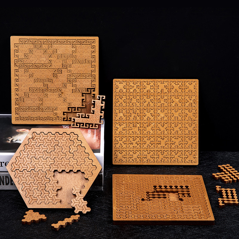 Jigsaw Puzzle Adult - Niemożliwe drewniane puzzle IQ Puzzle dla