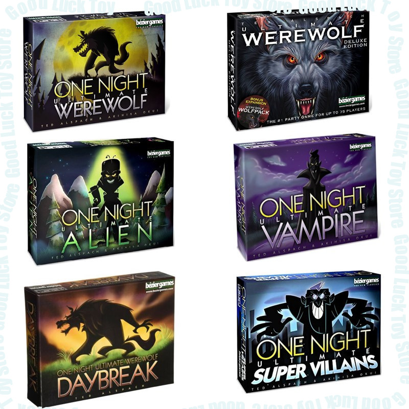 Board Game Werewolf - One Night Ultimate Werewolf Alien Gra