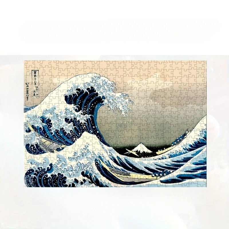Jigsaw Puzzle Adult - Puzzle Wielka Fala w Kanagawie 500/1000/1200/2000