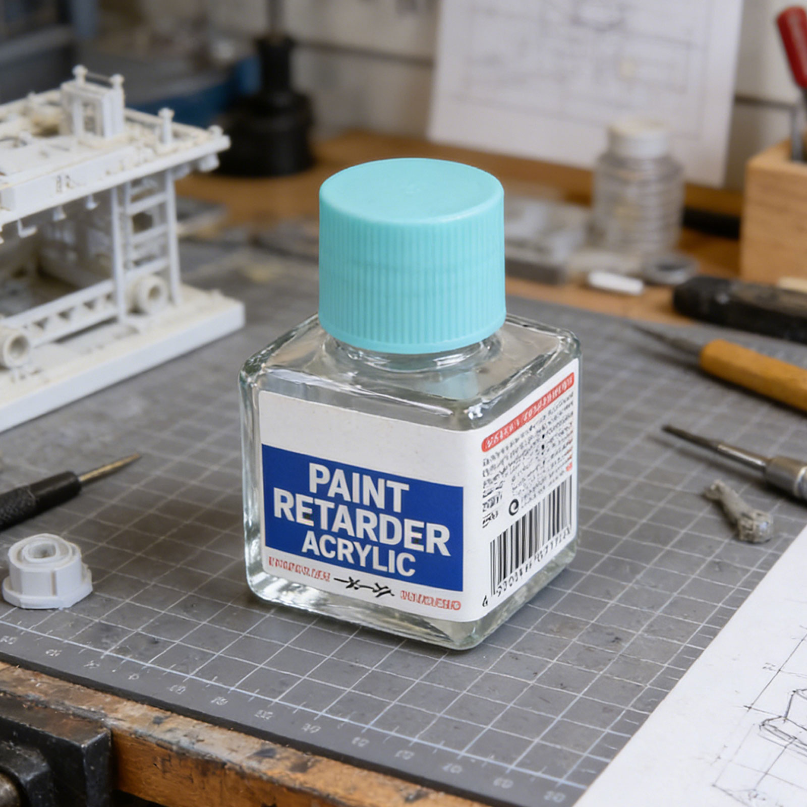 Tamiya Model Paint Set - 2026 Powłoka opóźniająca utwardzanie farb akrylowych,