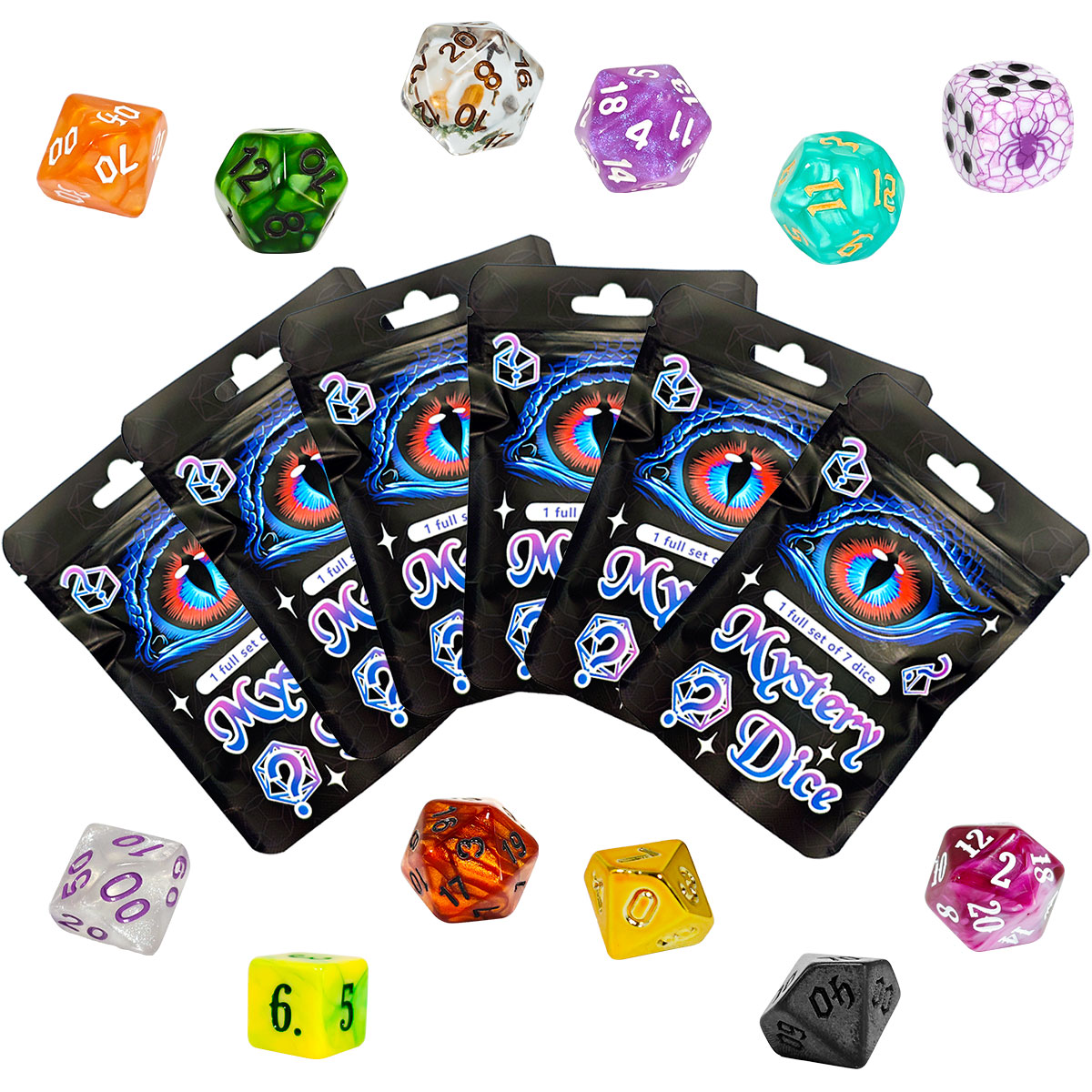 Board Game Rpg - 30 sztuk/zestaw Nowy Design Niespodzianka Tajemnicza