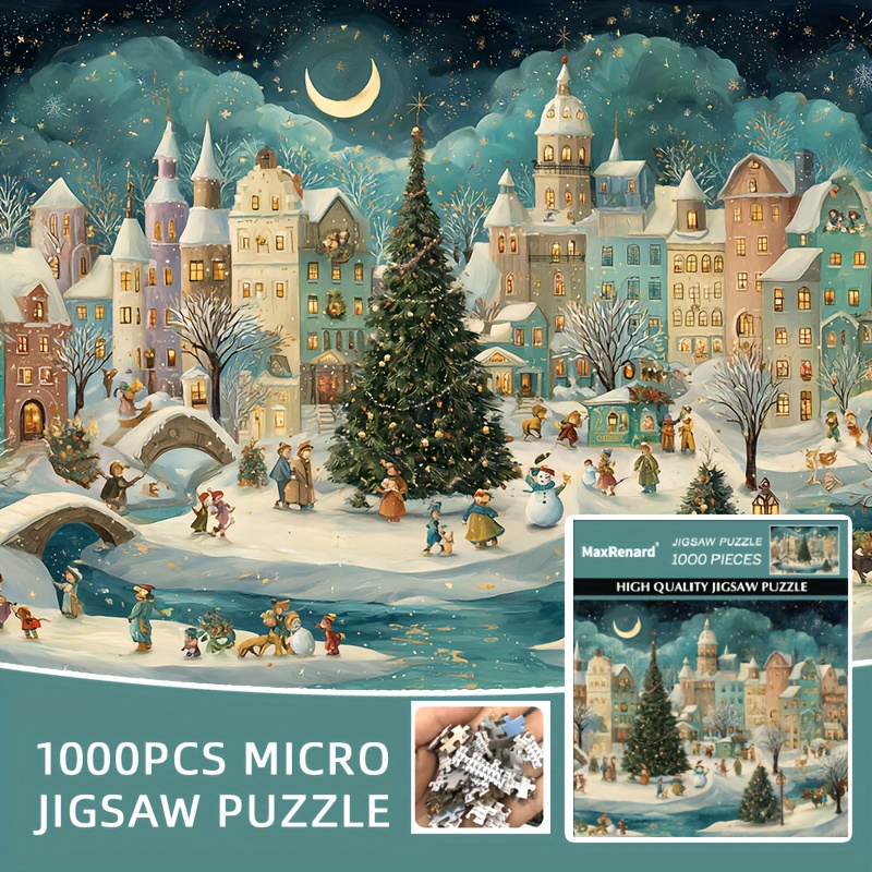 Świąteczne puzzle dla dorosłyc – Jigsaw Puzzle Adult recenzja i cena