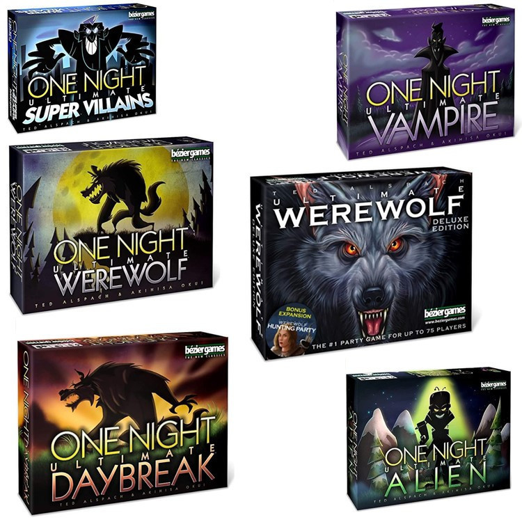 Gra imprezowa One Night Ultima – Board Game Werewolf recenzja i cena