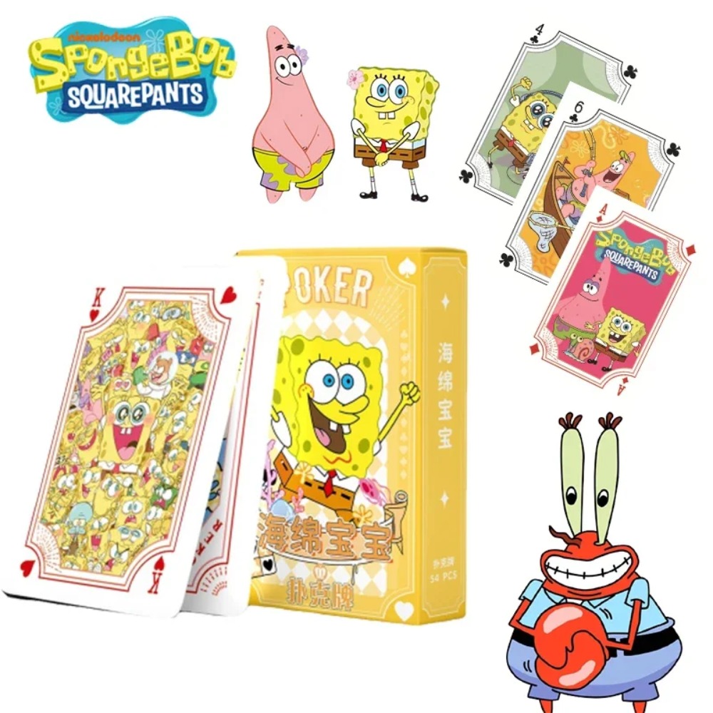 54 karty w pudełku SpongeBob A – Board Game Box recenzja i cena