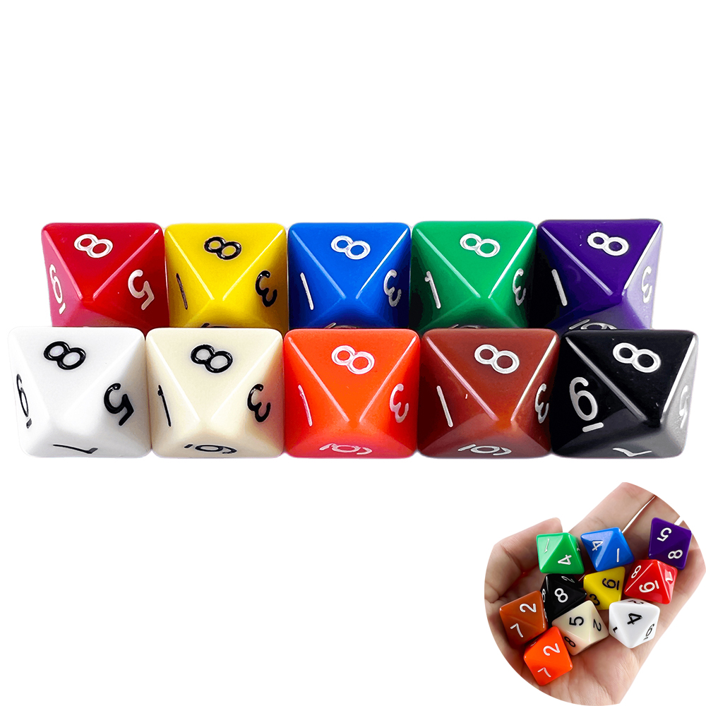 D8 Kostki wielościenne 15,5 mm – Board Game Pandemic recenzja i cena