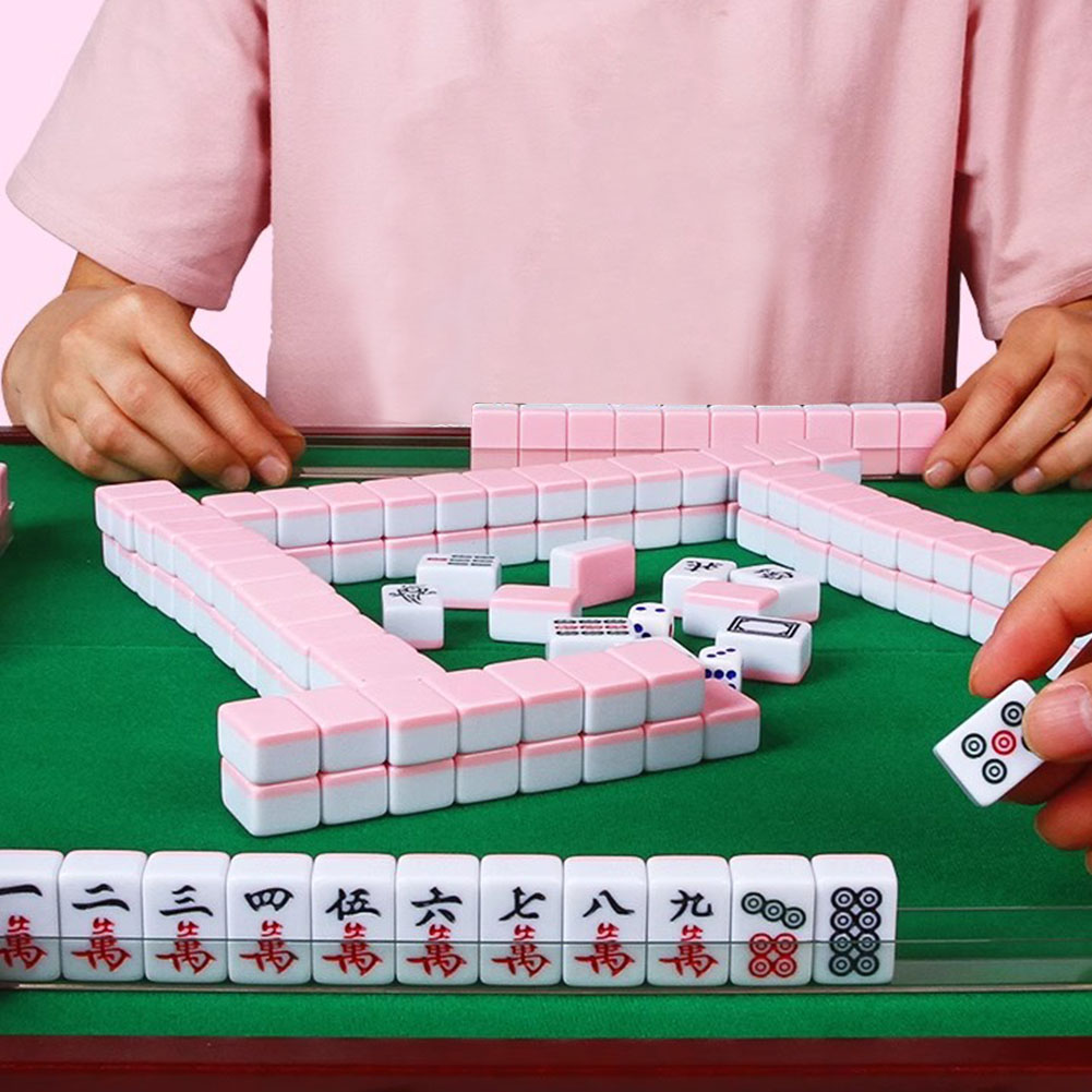 Przenośny Mini Zestaw Mahjong  – Board Game Box recenzja i cena