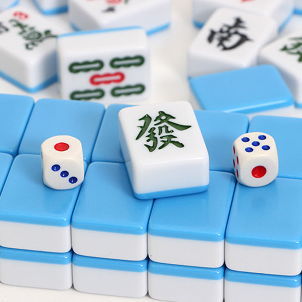 Przenośny Mini Zestaw Mahjong  – Board Game Box recenzja i cena