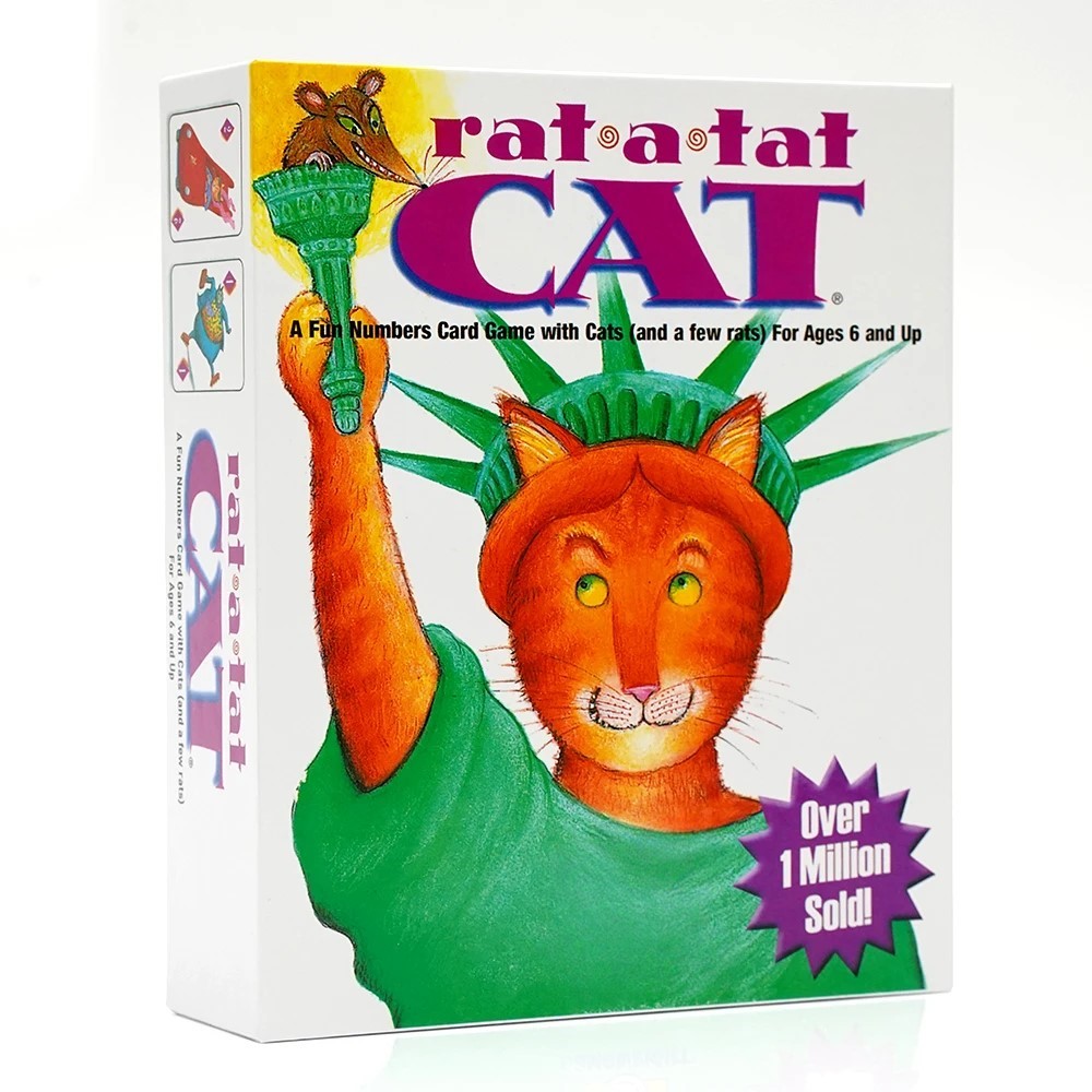Rat A Tat Cat - Zabawna gra ka – Board Game For 2 Players recenzja i cena