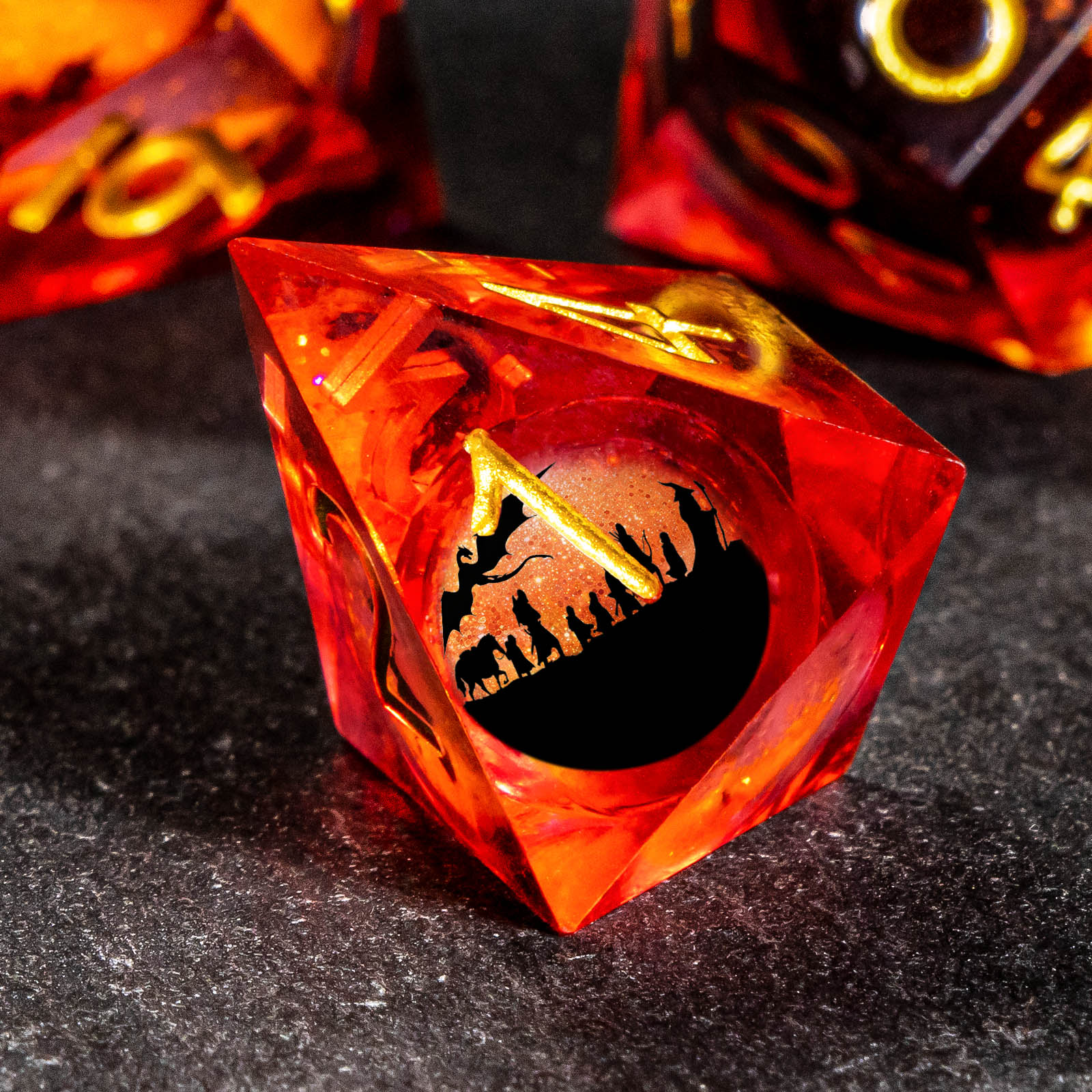 Zestaw kości D&D z płynnym rdz – Board Game Dungeons And Dragons recenzja i cena