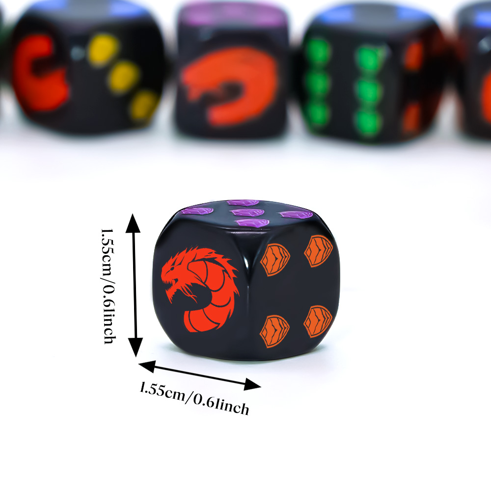 Zestaw 6 Sześciościennych Kost – Board Game Rpg recenzja i cena