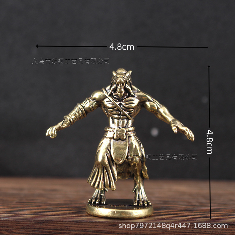 Mosiężny wilkołak miniaturowy  – Board Game Werewolf recenzja i cena