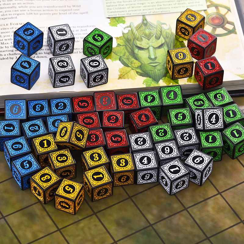 10 SZTUK / ZESTAW Zestaw kości – Board Game Dungeons And Dragons recenzja i cena