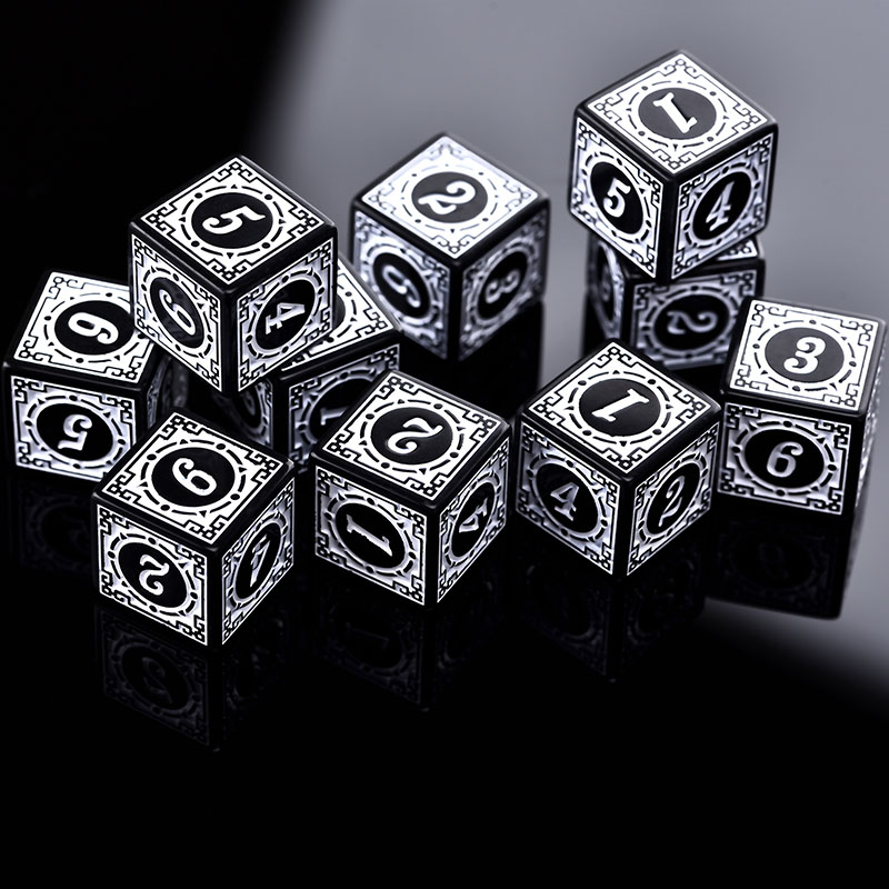 10 SZTUK / ZESTAW Zestaw kości – Board Game Dungeons And Dragons recenzja i cena