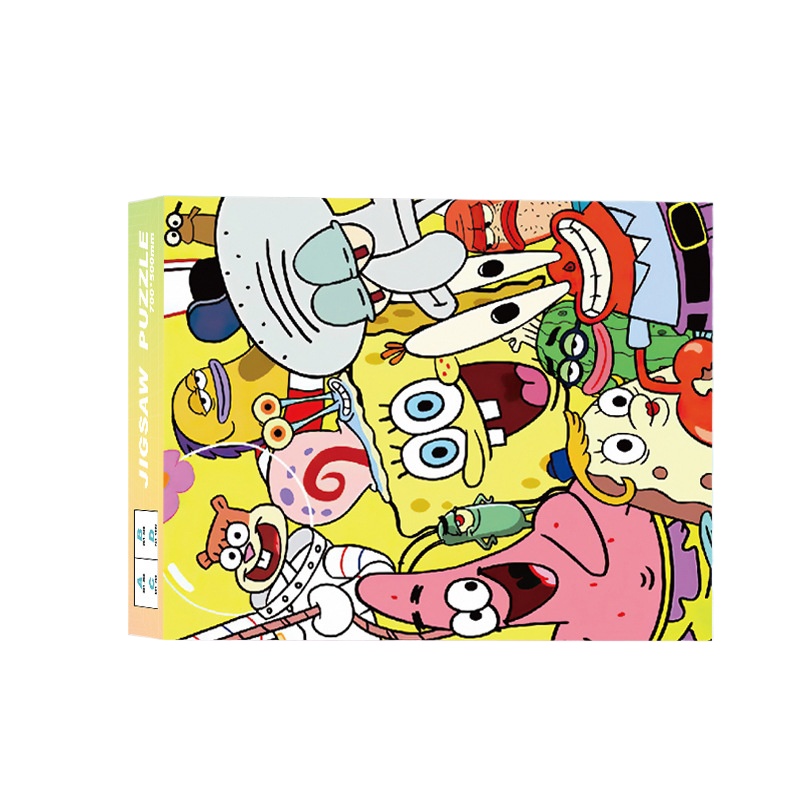 1000 Elementów Puzzle SpongeBo – Jigsaw Puzzle Adult recenzja i cena