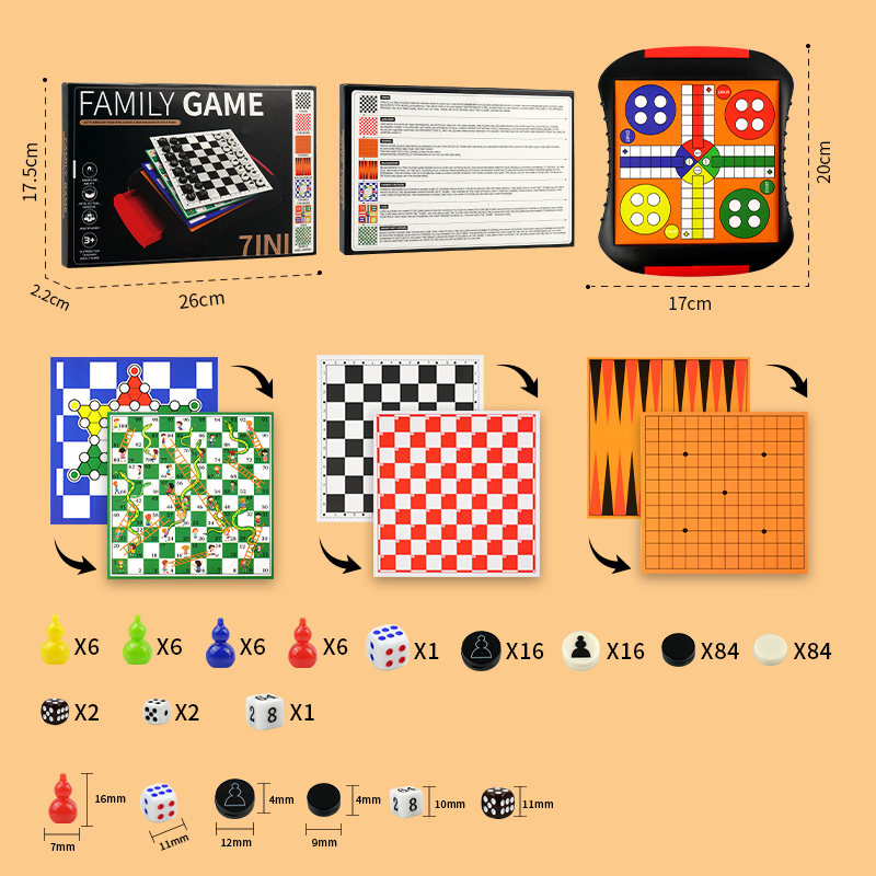 Zestawy gier planszowych 3-w-1 – Board Game Cafe recenzja i cena