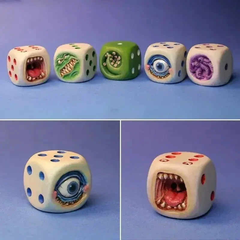 Zestaw kostek z żywicy Monster – Board Game Dungeons And Dragons recenzja i cena