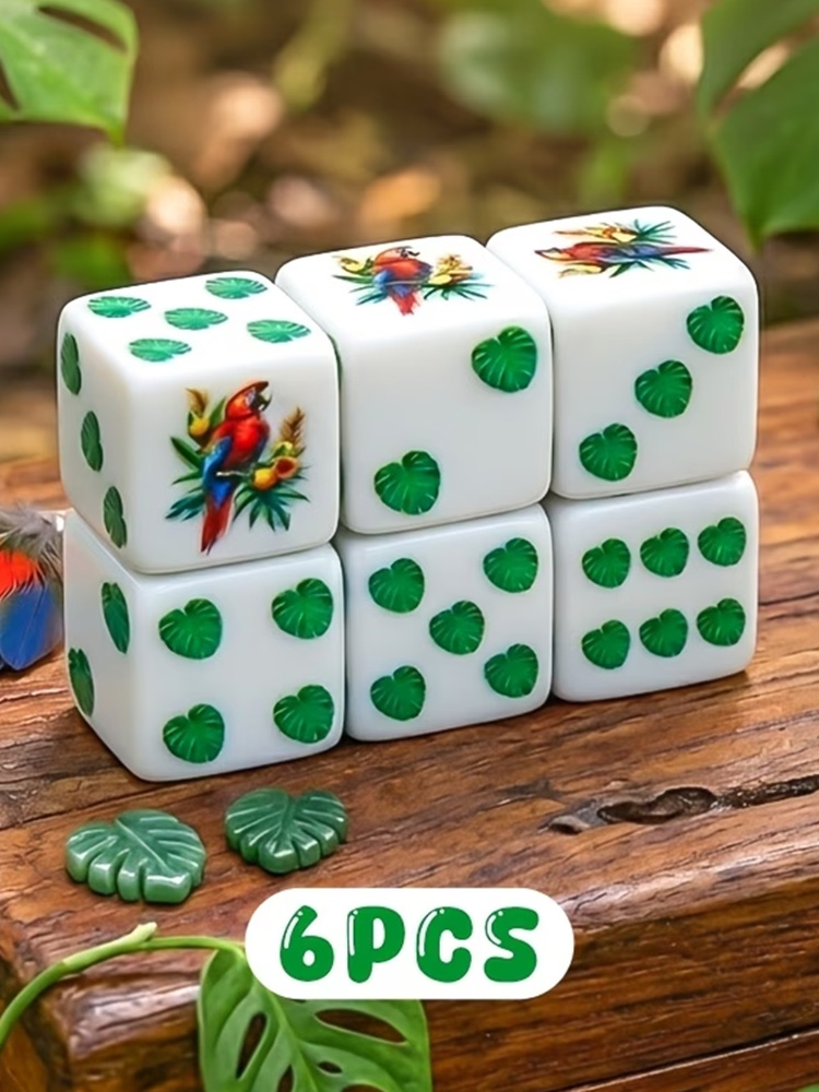 6 sztuk Kolorowych Kostek D6 z – Board Game Rpg recenzja i cena