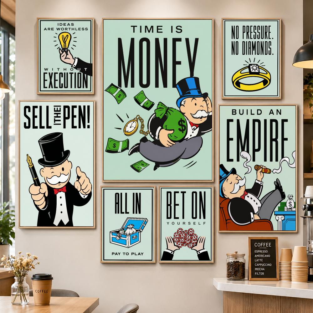 Plakat z grą Monopoly, plakat  – Board Game Cafe recenzja i cena